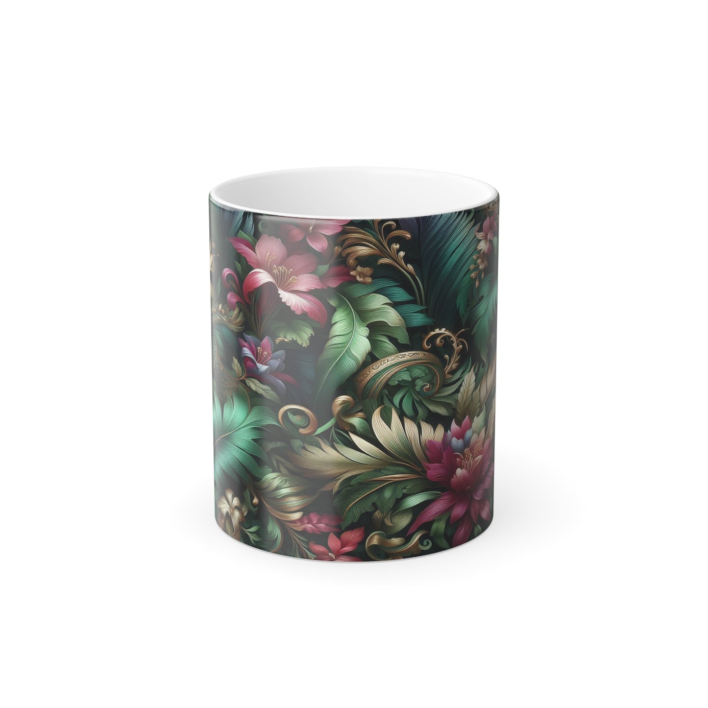 Forest Greenery | Color Morphing Mug, 11oz