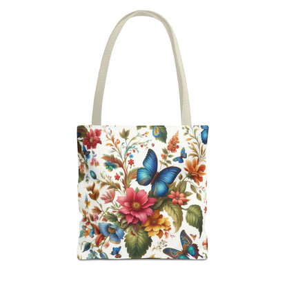 Flowers and Butterflies | Tote Bag