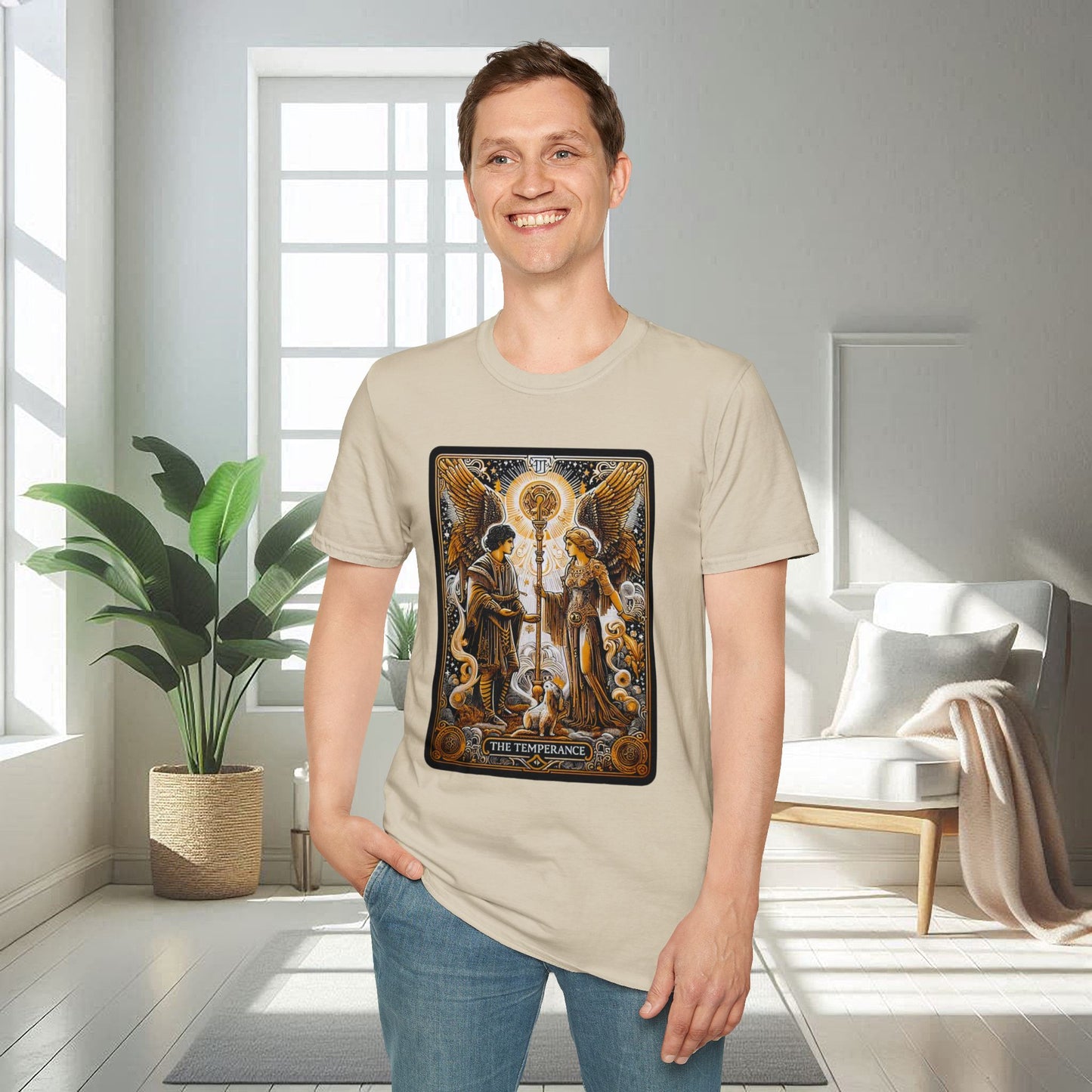 Le Tarot de la Tempérance | T-shirt doux unisexe