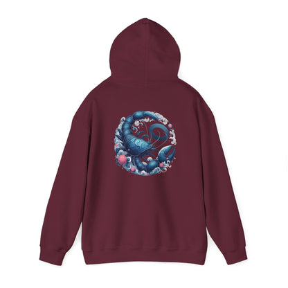 Scorpion | Zodiac Sign | Unisex Heavy Blend™ Hooded Sweatshirt