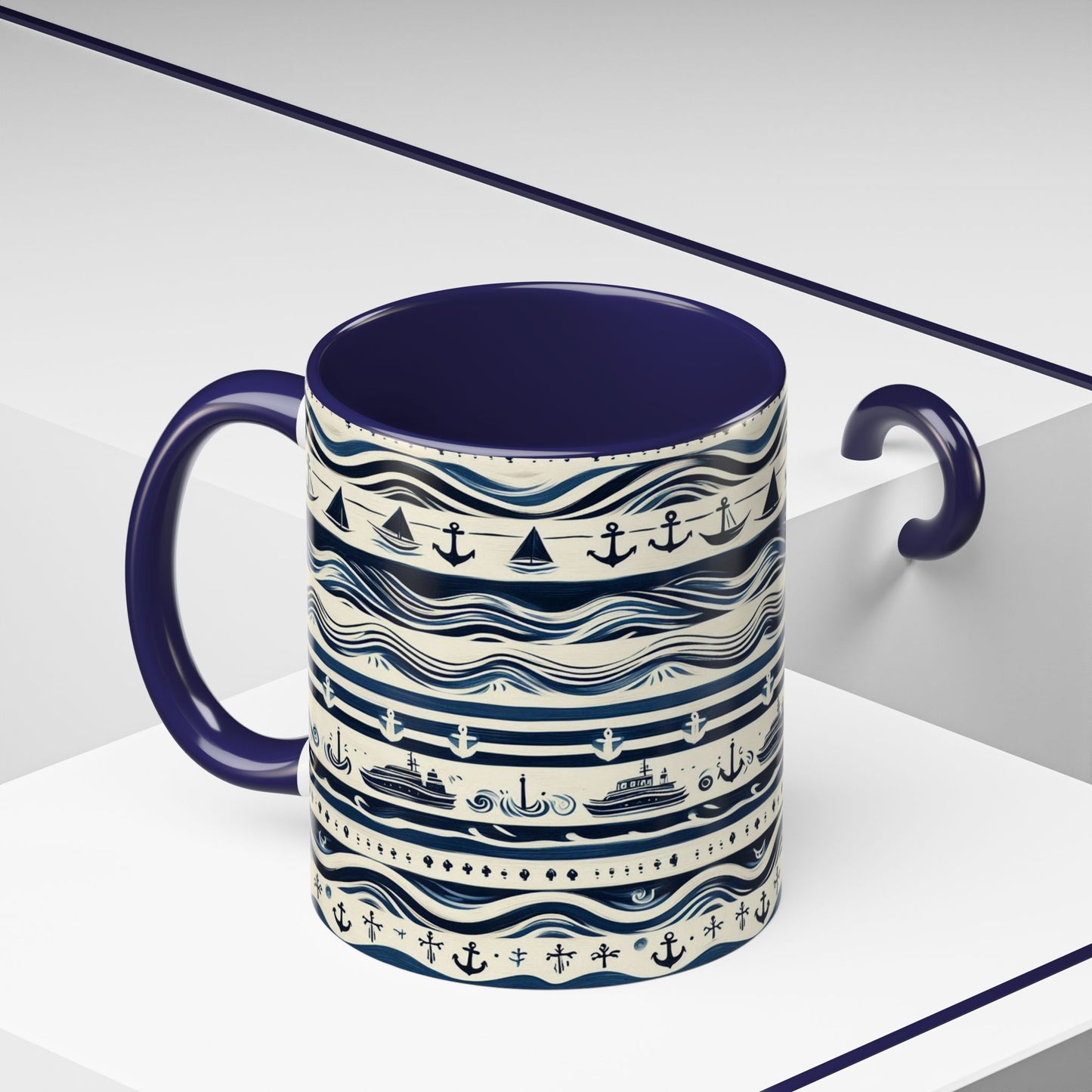 Maritime Design | Accent Coffee Mug (11oz)