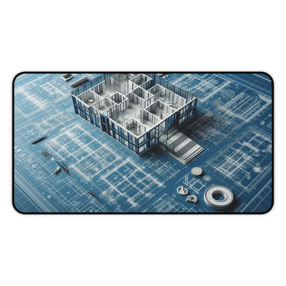 Architectural Blueprint | Desk Mat