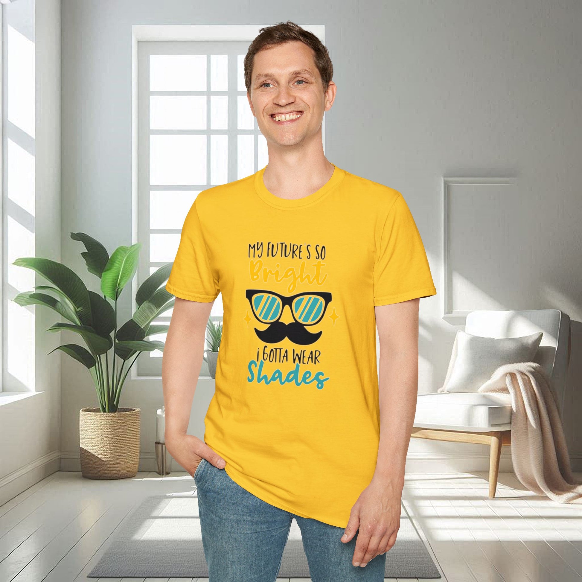 My Future is so bright that I gotta wear shades | Unisex Soft T-shirt