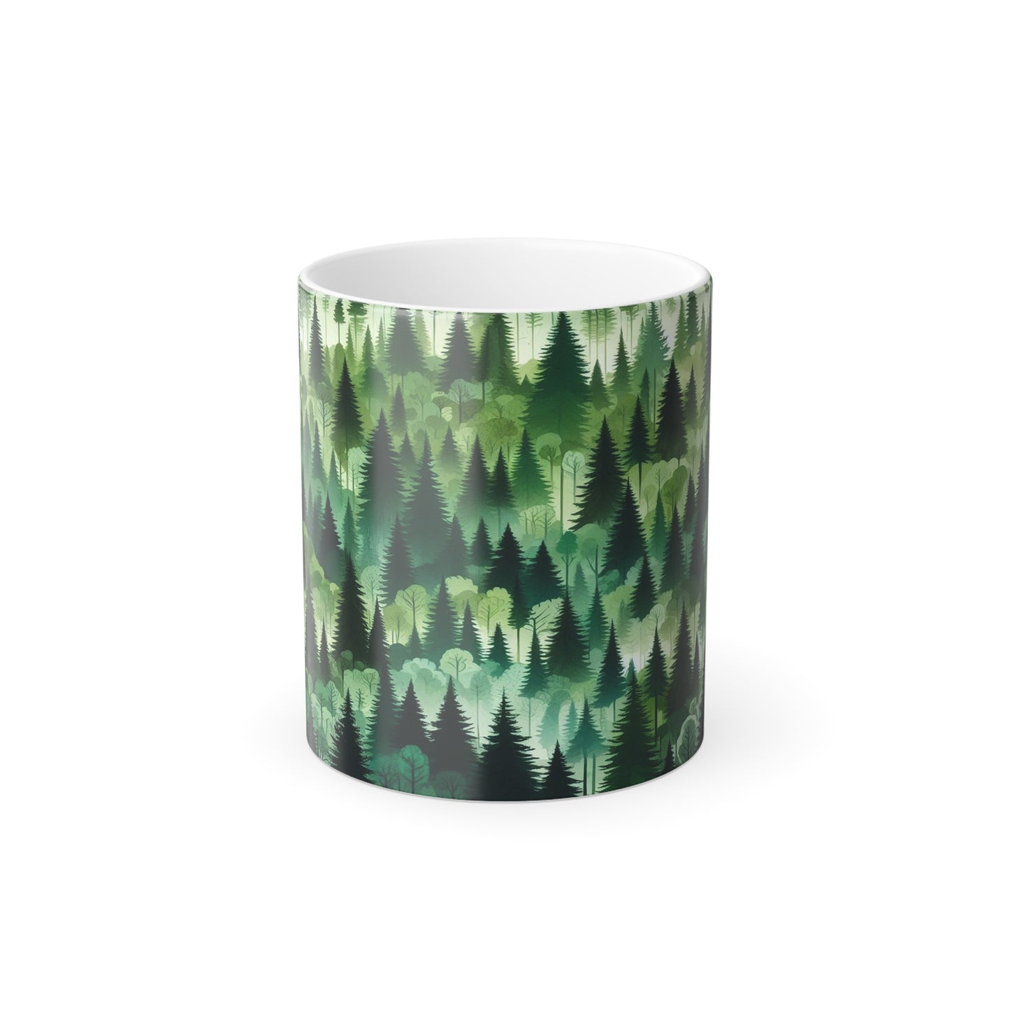 Forest Trees | Color Morphing Mug, 11oz