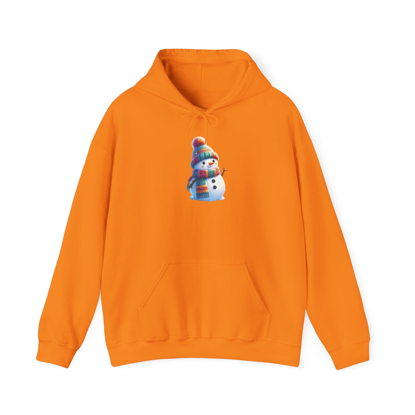 Snowman with a Muffler | Unisex Heavy Blend™ Hooded Sweatshirt