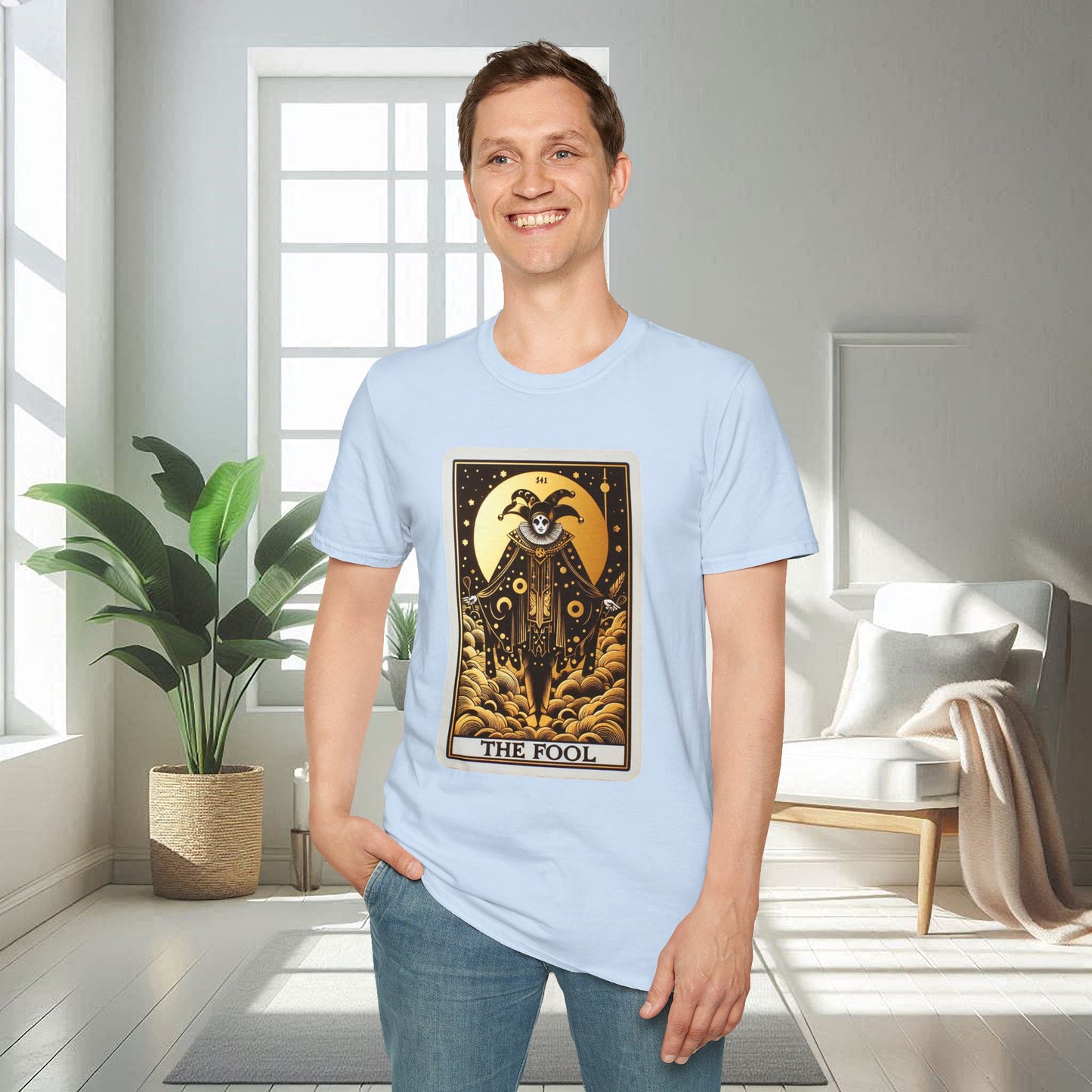 The Fool Tarot Card | Unisex Soft T-shirt