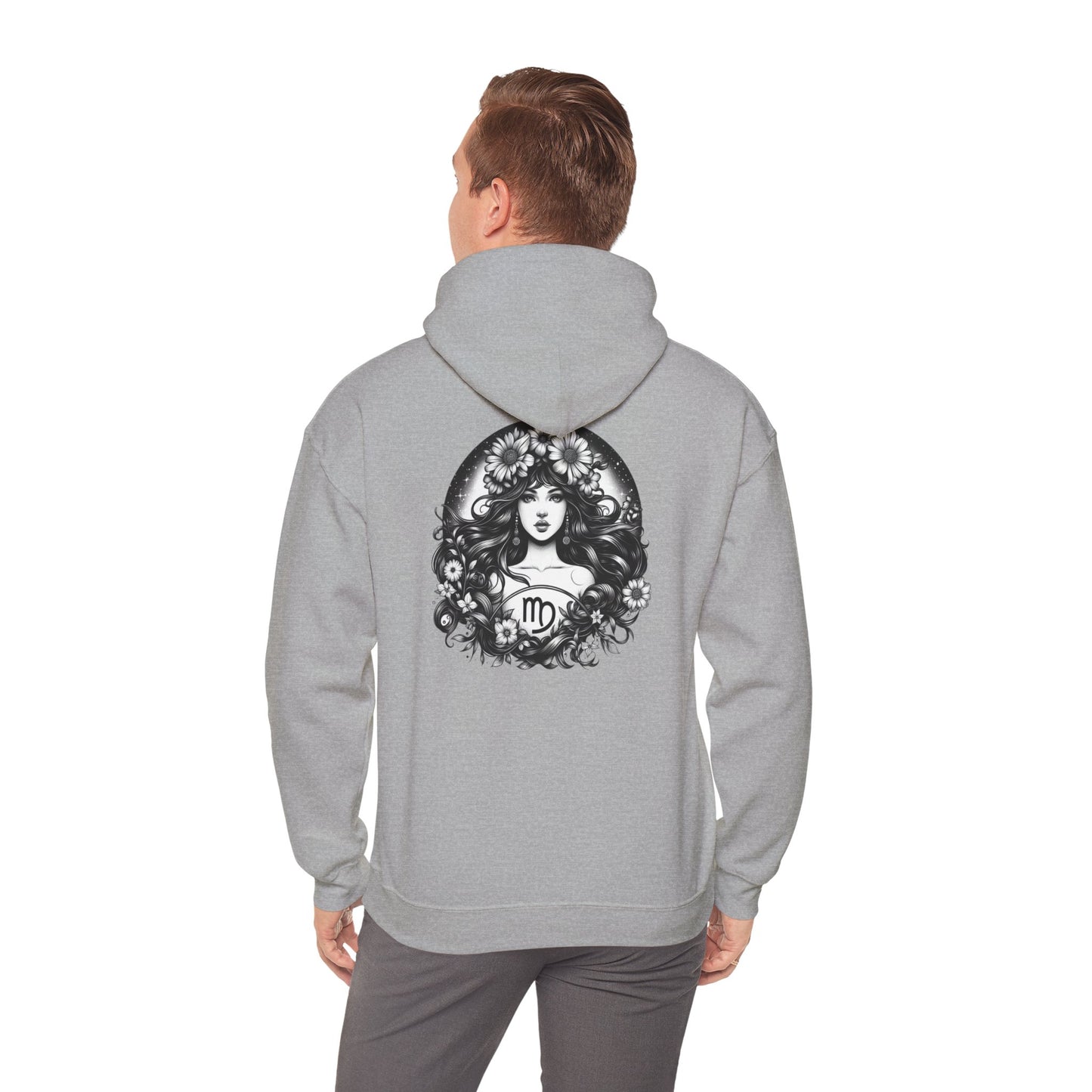 Sudadera unisex con capucha Heavy Blend™ | Signo del zodiaco Virgo