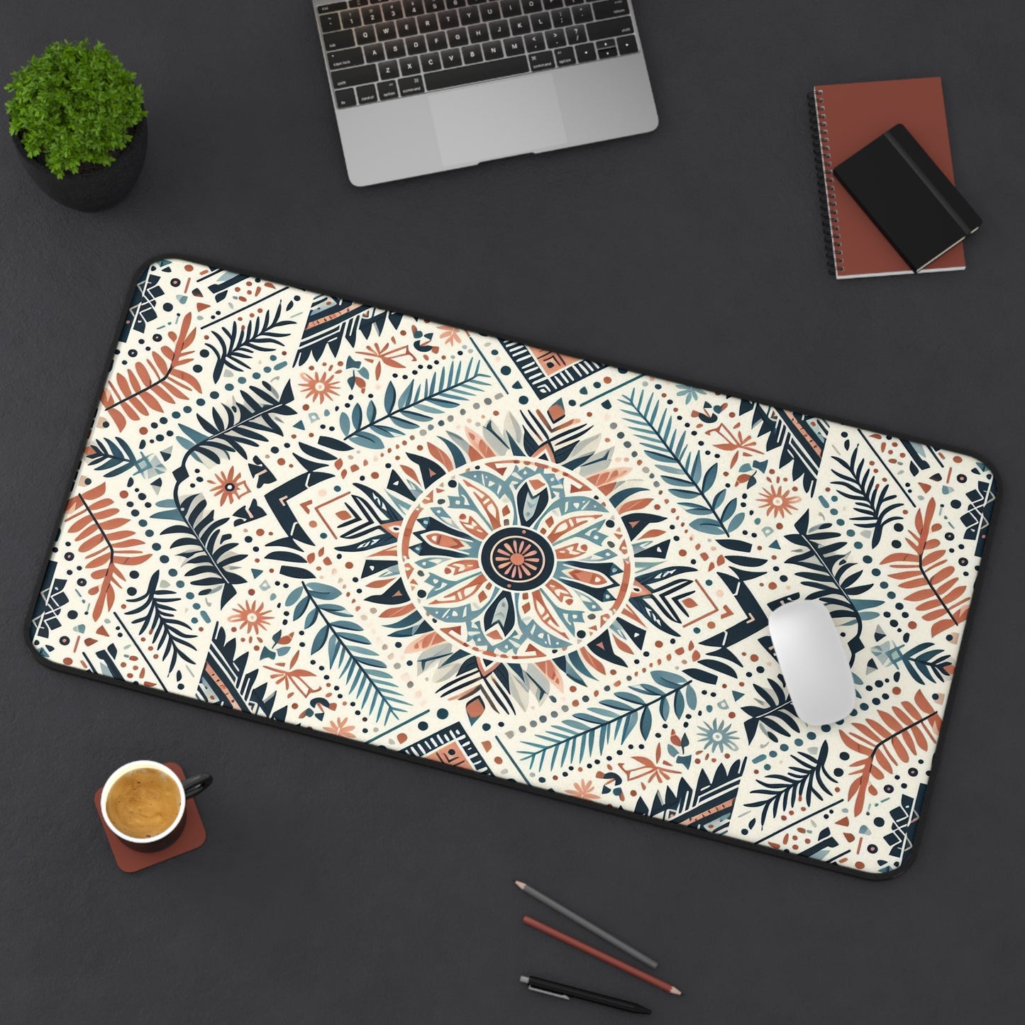 Boho Soothing Pattern | Desk Mat