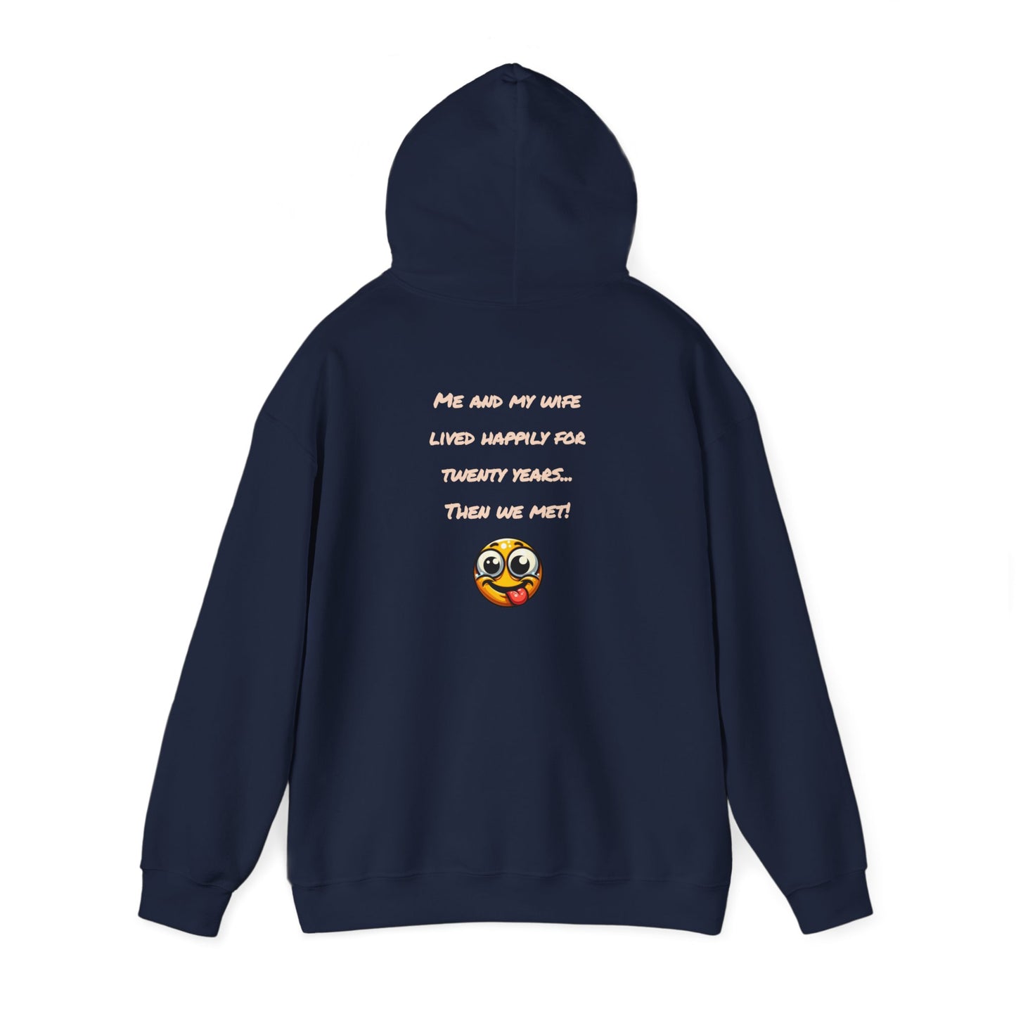 Then We Met | Funny Quote | Unisex Heavy Blend™ Hooded Sweatshirt