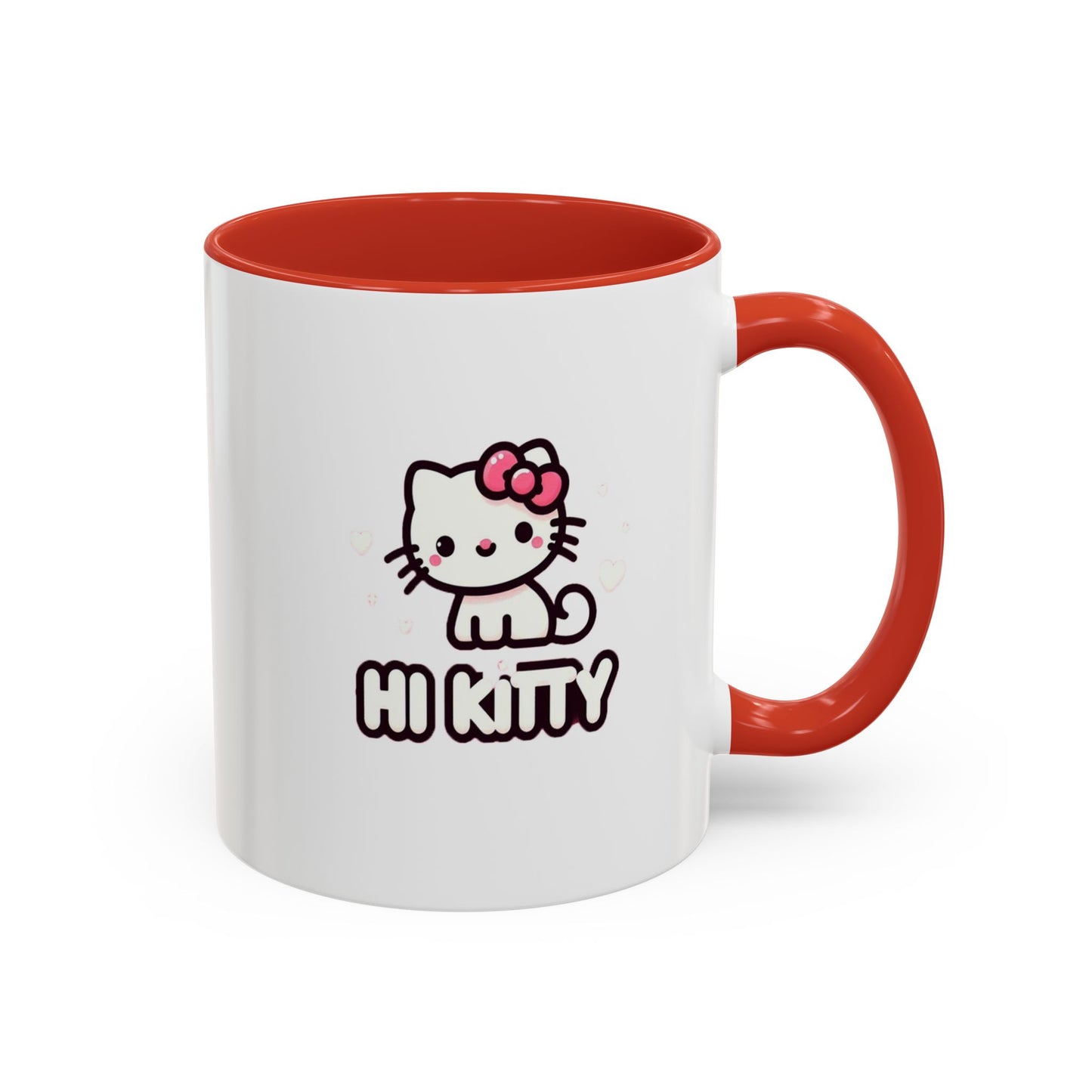 Taza de café con acento de Hi Kitty (11 oz y 15 oz)