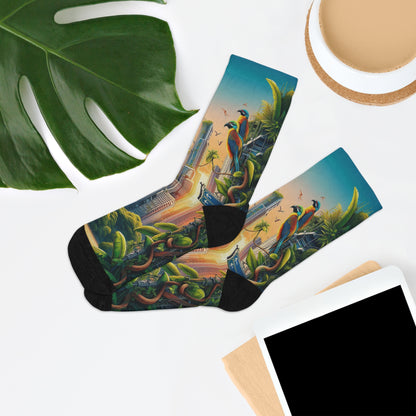 La jungle urbaine | Des chaussettes confortables