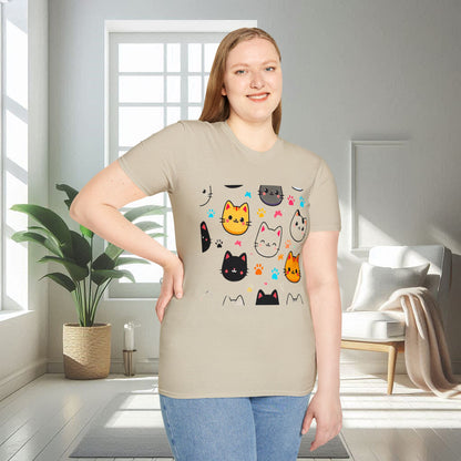 Cute Cats  | Unisex Soft T-shirt