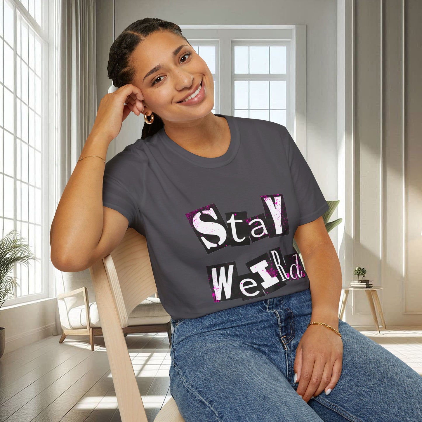 Stay Weird | Unisex Soft T-shirt