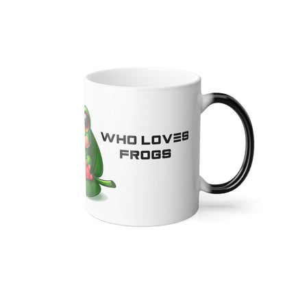 Just a Girl Who Loves Frogs | Color Morphing Mug, 11oz