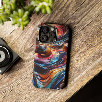 Wave Art Multicolored | Tough Cases