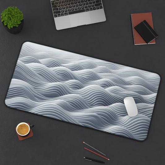 3D Wave Effect | Professional Design | Desk Mat