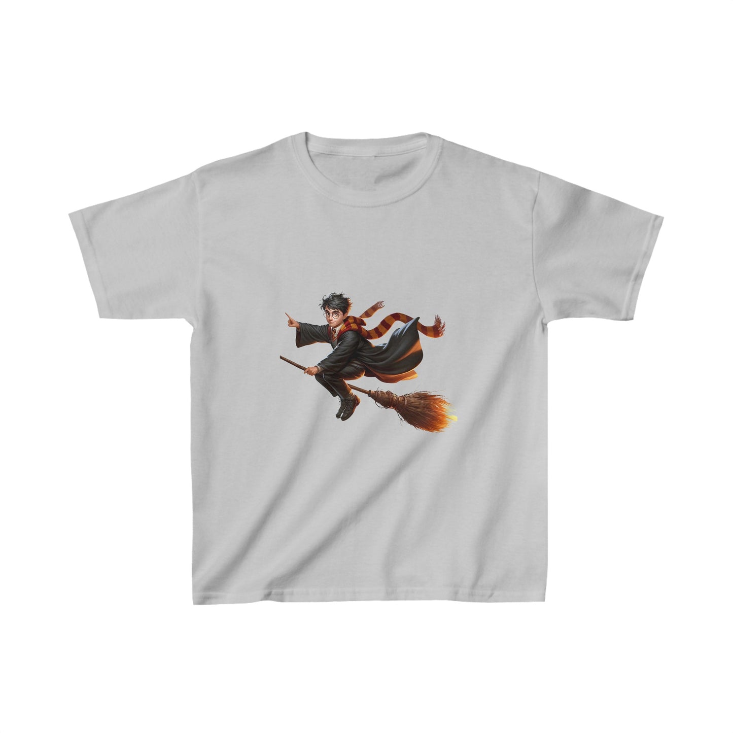 Wizard Flying | Kids Heavy Cotton™ Tee