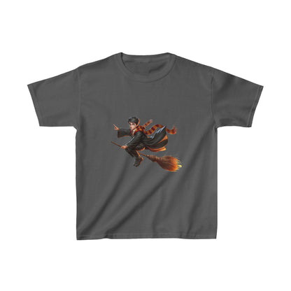 Wizard Flying | Kids Heavy Cotton™ Tee