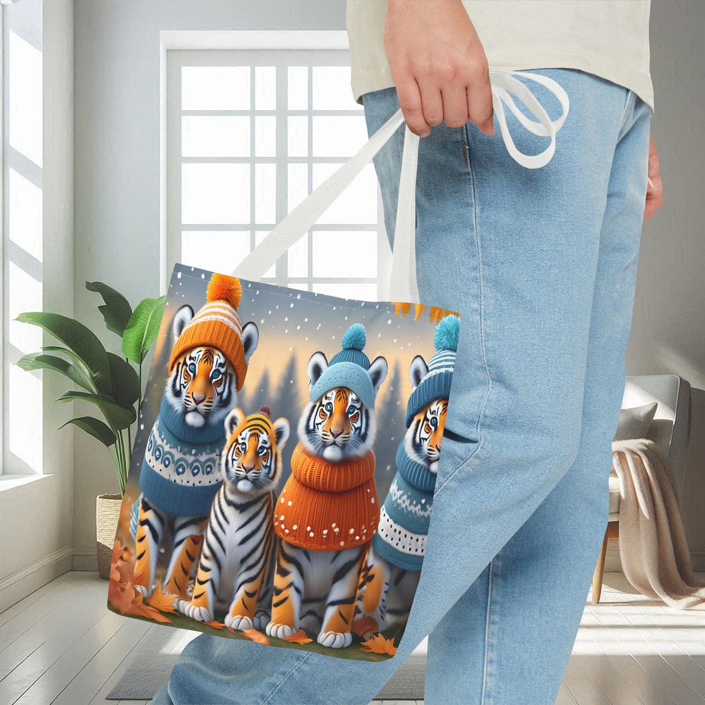 Tigers In Woolens | Tote Bag