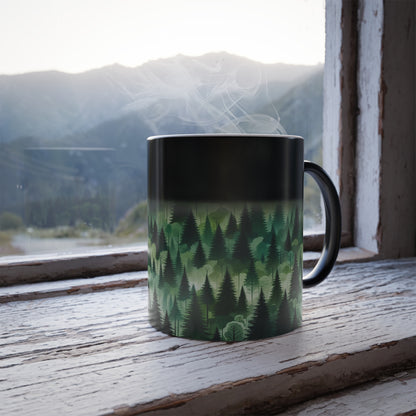 Forest Trees | Color Morphing Mug, 11oz