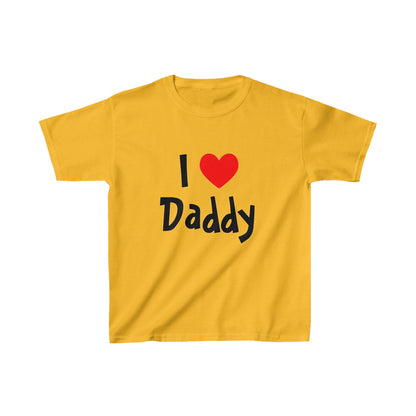 I Love Daddy | Kids Heavy Cotton™ Tee