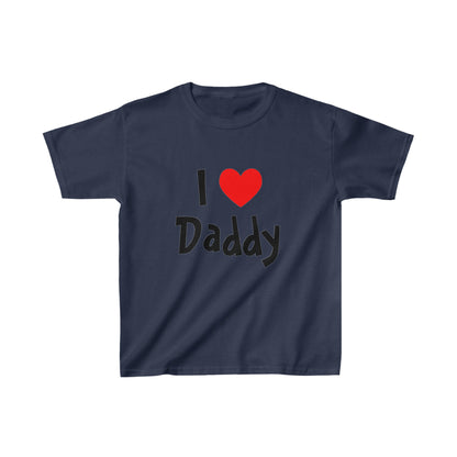 I Love Daddy | Kids Heavy Cotton™ Tee