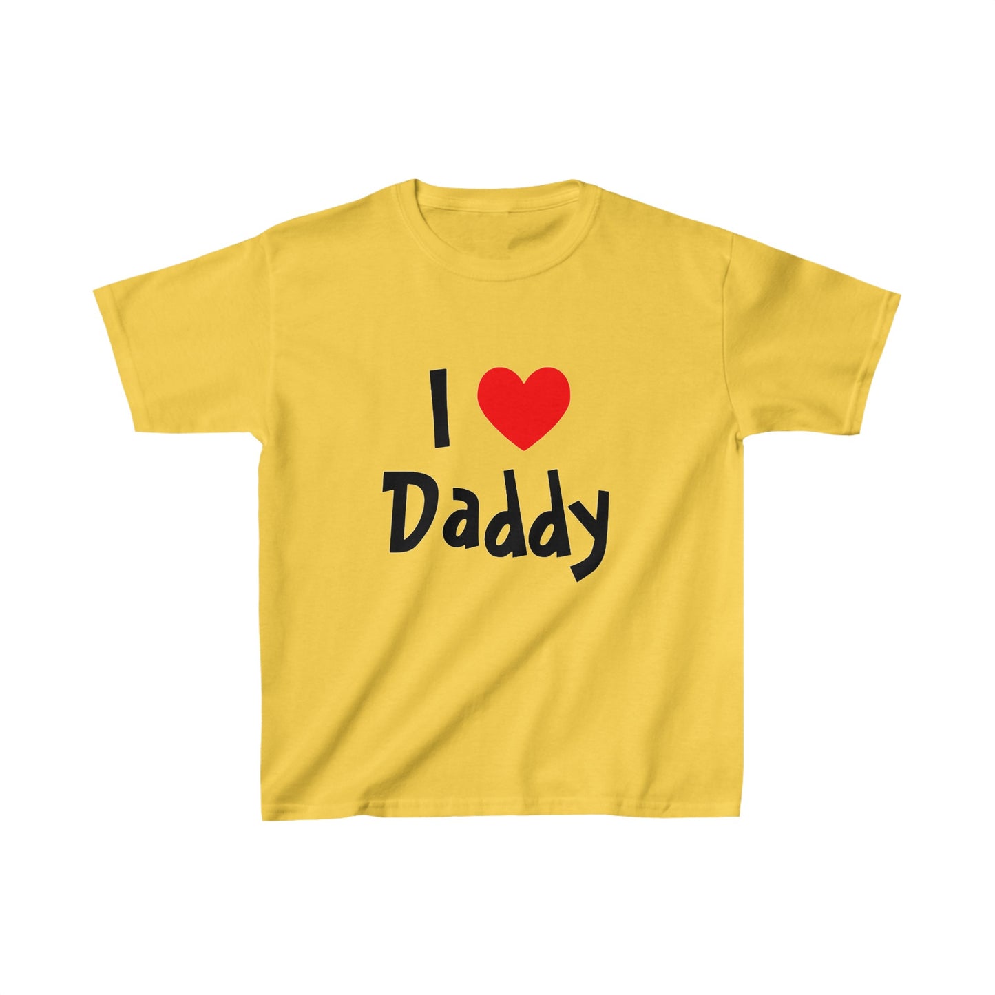 I Love Daddy | Kids Heavy Cotton™ Tee