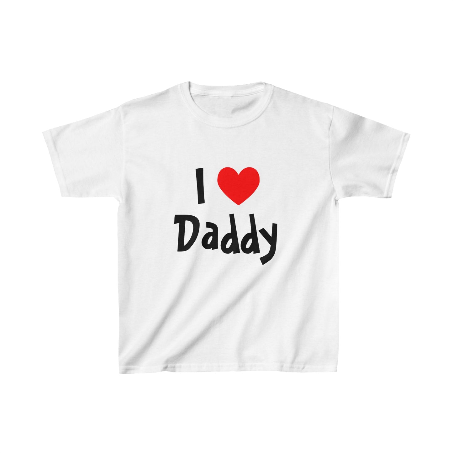 I Love Daddy | Kids Heavy Cotton™ Tee