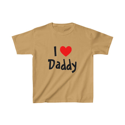 I Love Daddy | Kids Heavy Cotton™ Tee