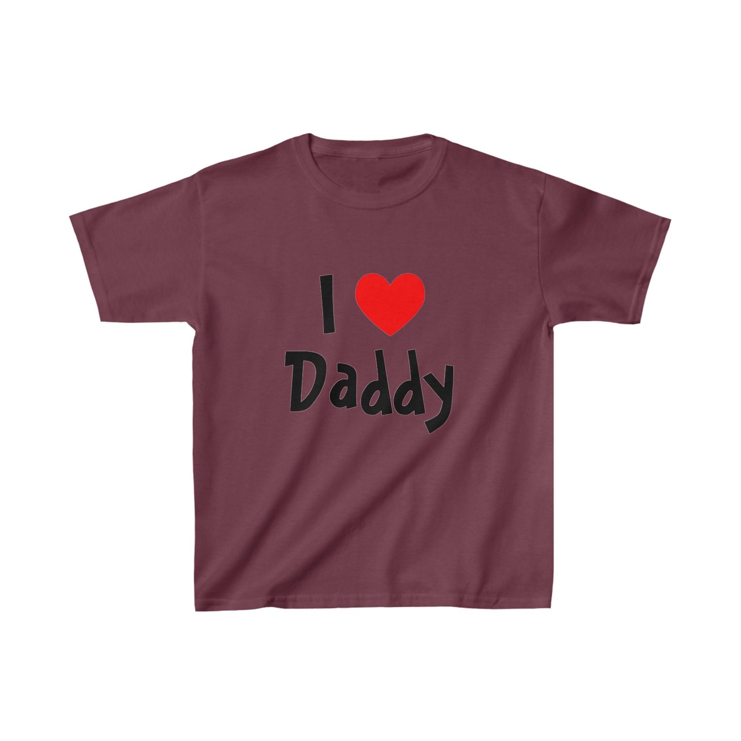 I Love Daddy | Kids Heavy Cotton™ Tee