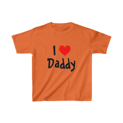 I Love Daddy | Kids Heavy Cotton™ Tee