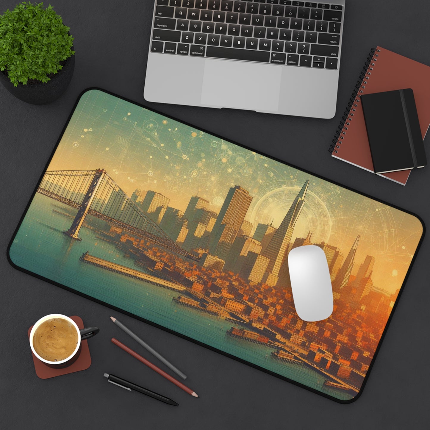 San Francisco Skyline | Desk Mat