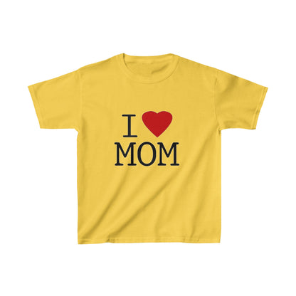 I Love Mom | Kids Heavy Cotton™ Tee