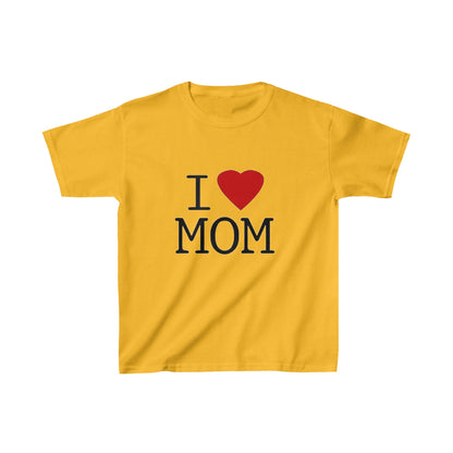 I Love Mom | Kids Heavy Cotton™ Tee