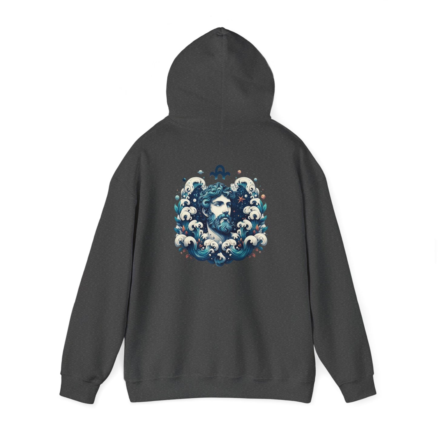 Aquarius | Zodiac Sign | Unisex Heavy Blend™ Hooded Sweatshirt