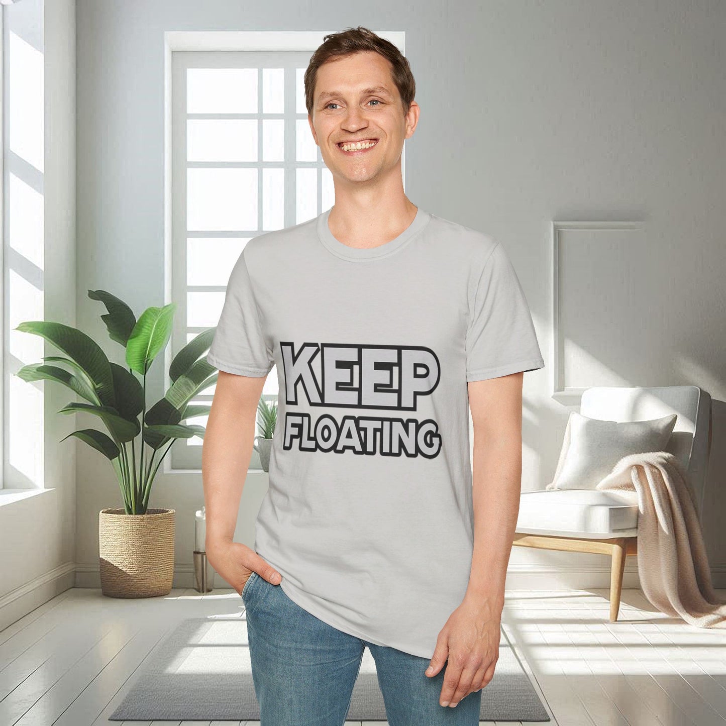 Keep Floating | T-shirt doux unisexe