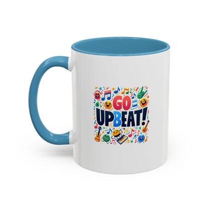 Go Upbeat! | Accent Coffee Mug (11, 15oz)