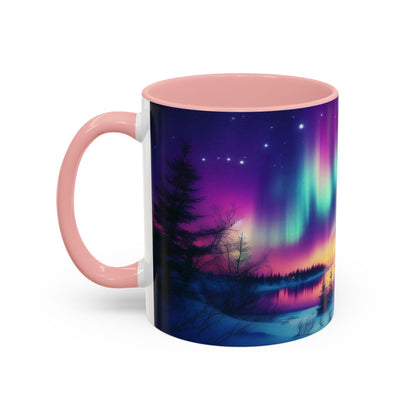 Beautiful Northern Lights | Accent Coffee Mug (11oz)