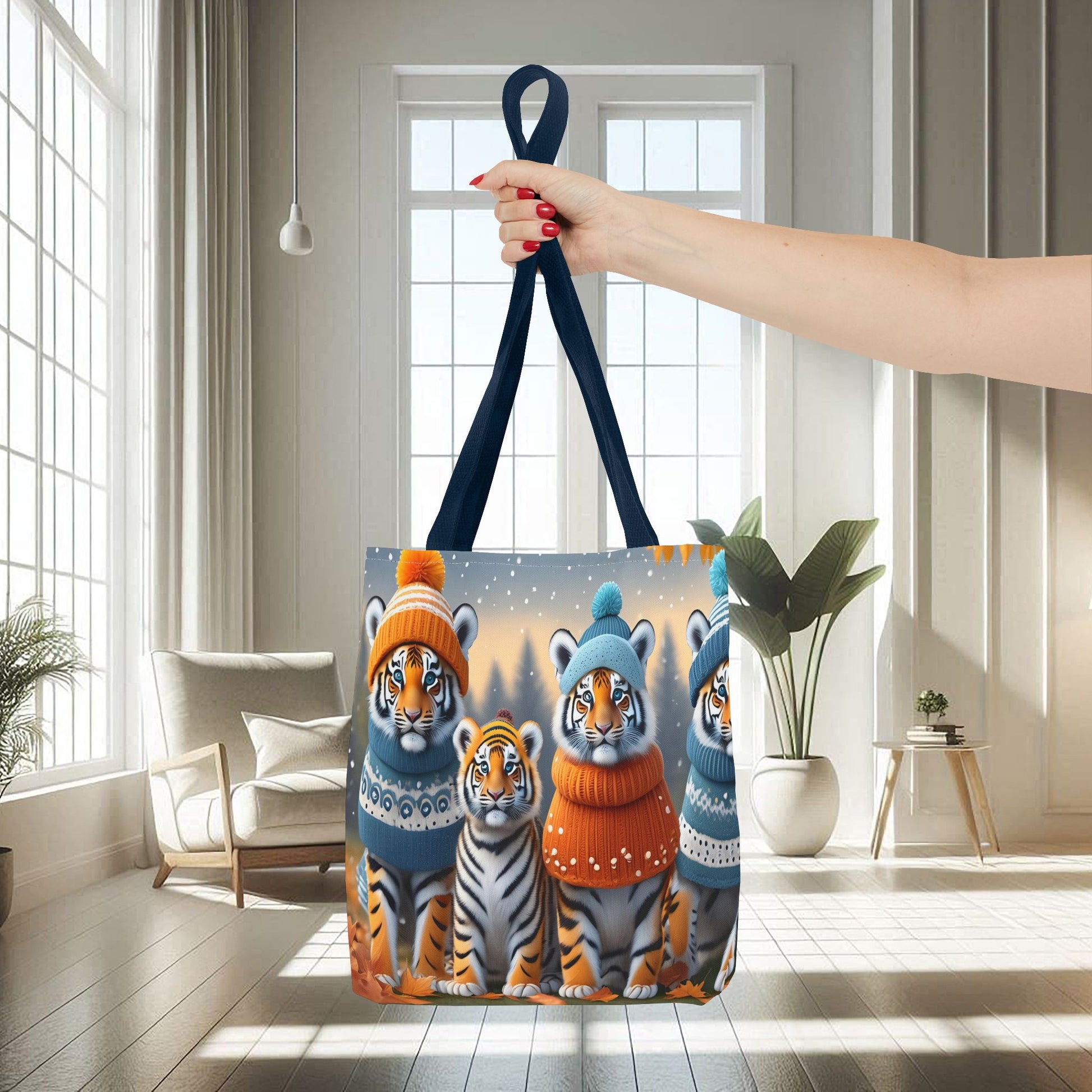 Tigers In Woolens | Tote Bag