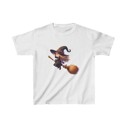 Flying Witch | Kids Heavy Cotton™ Tee