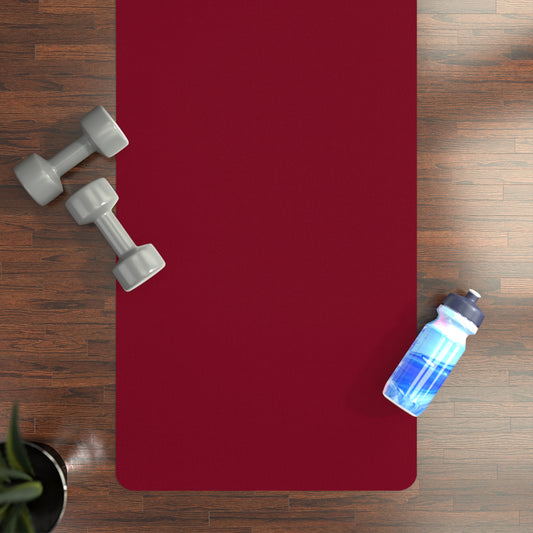 Burgundy | Rubber Yoga Mat