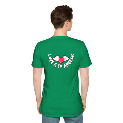 Love Is So Angelic | Unisex Soft T-shirt