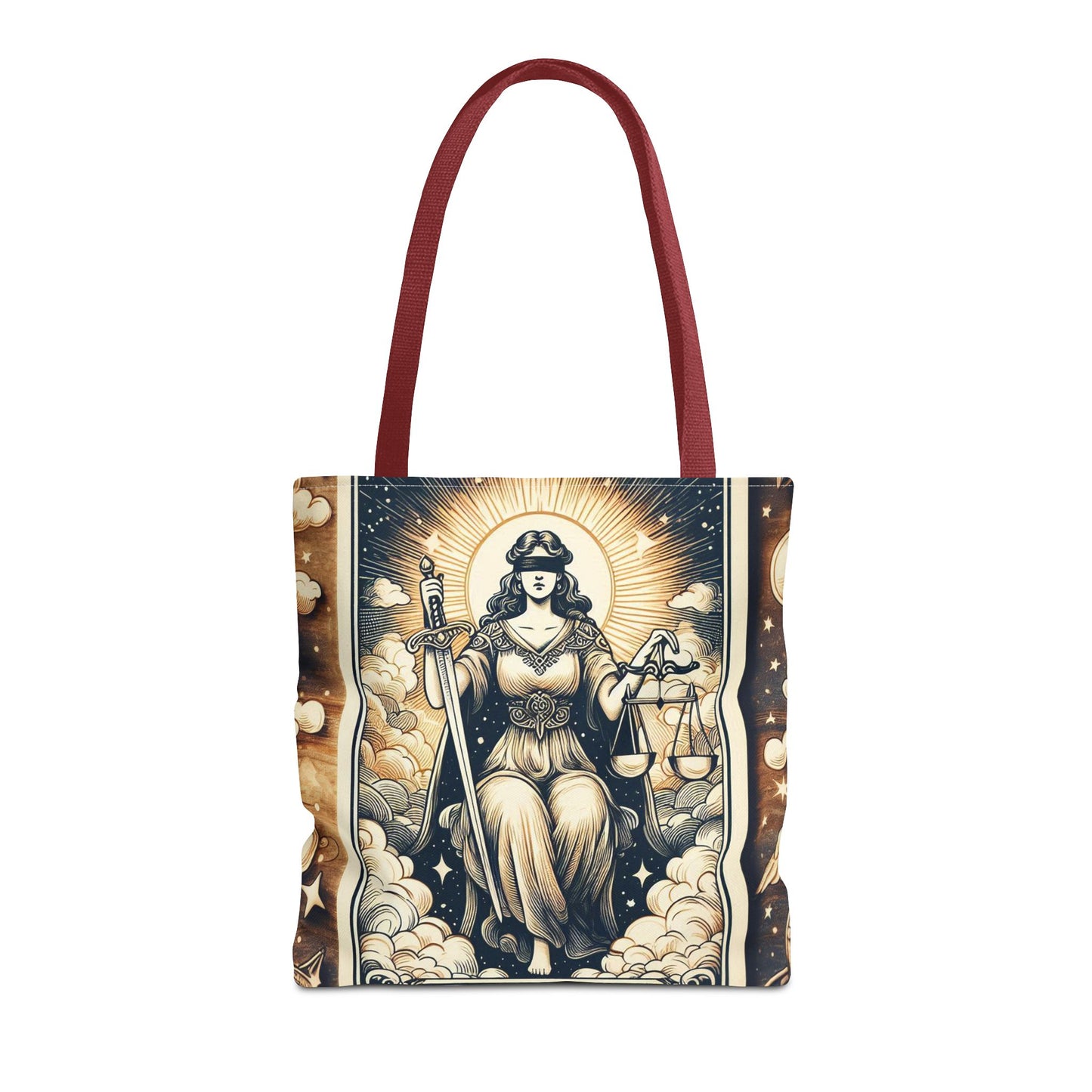 Justice Tarot Card | Tote Bag