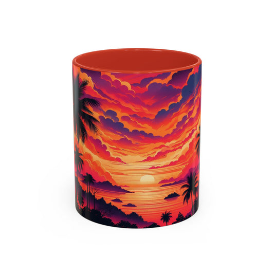 Sunset from a Painting | Accent Coffee Mug (11oz)