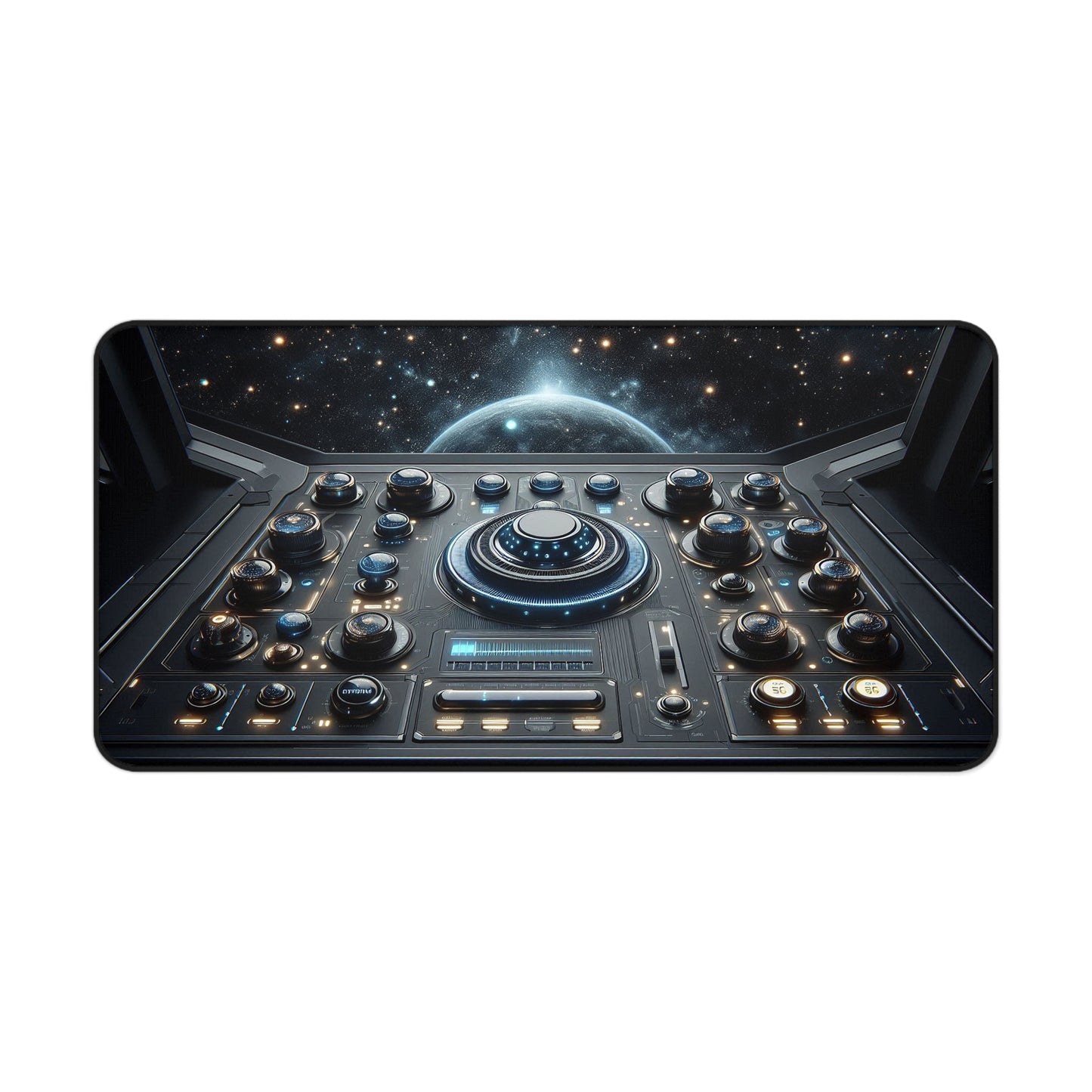 Space Age Control Panel | Desk Mat