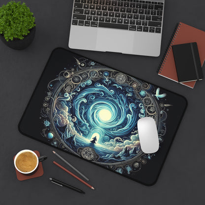 Portal Through Space-Time | Desk Mat