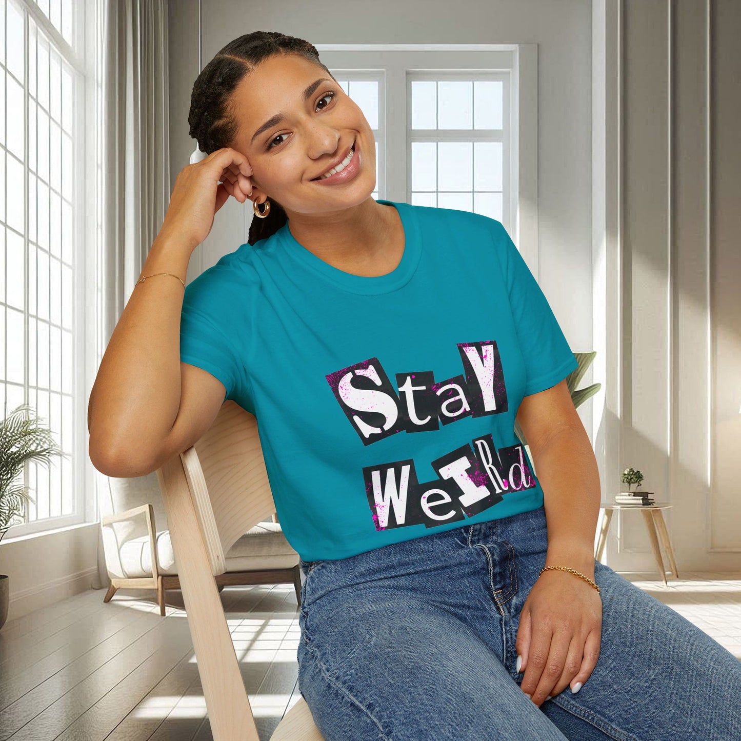 Stay Weird | Unisex Soft T-shirt