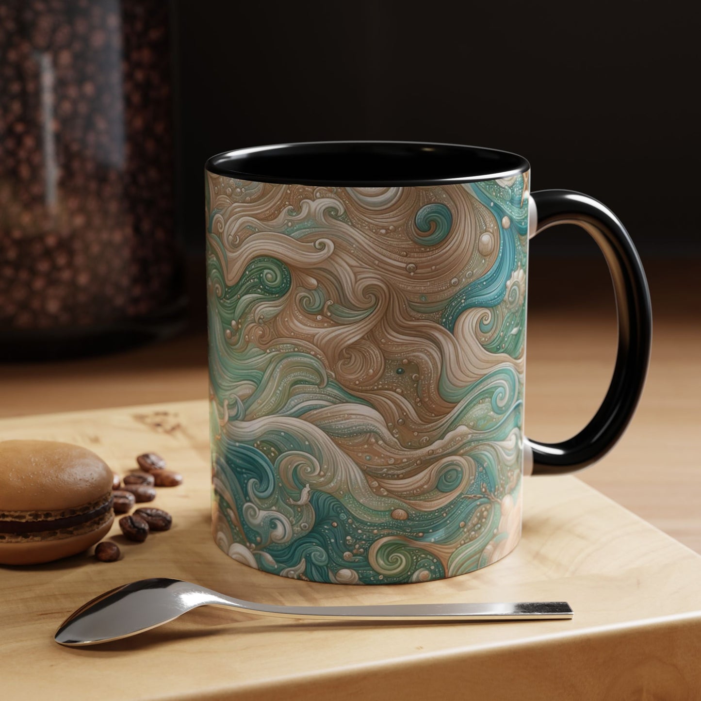 3D Ocean Beauty | Accent Coffee Mug (11oz)