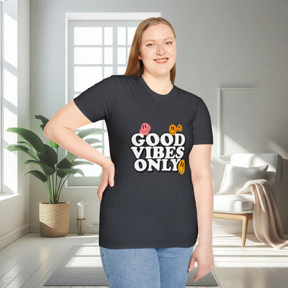 Good Vibes Only | T-shirt doux unisexe