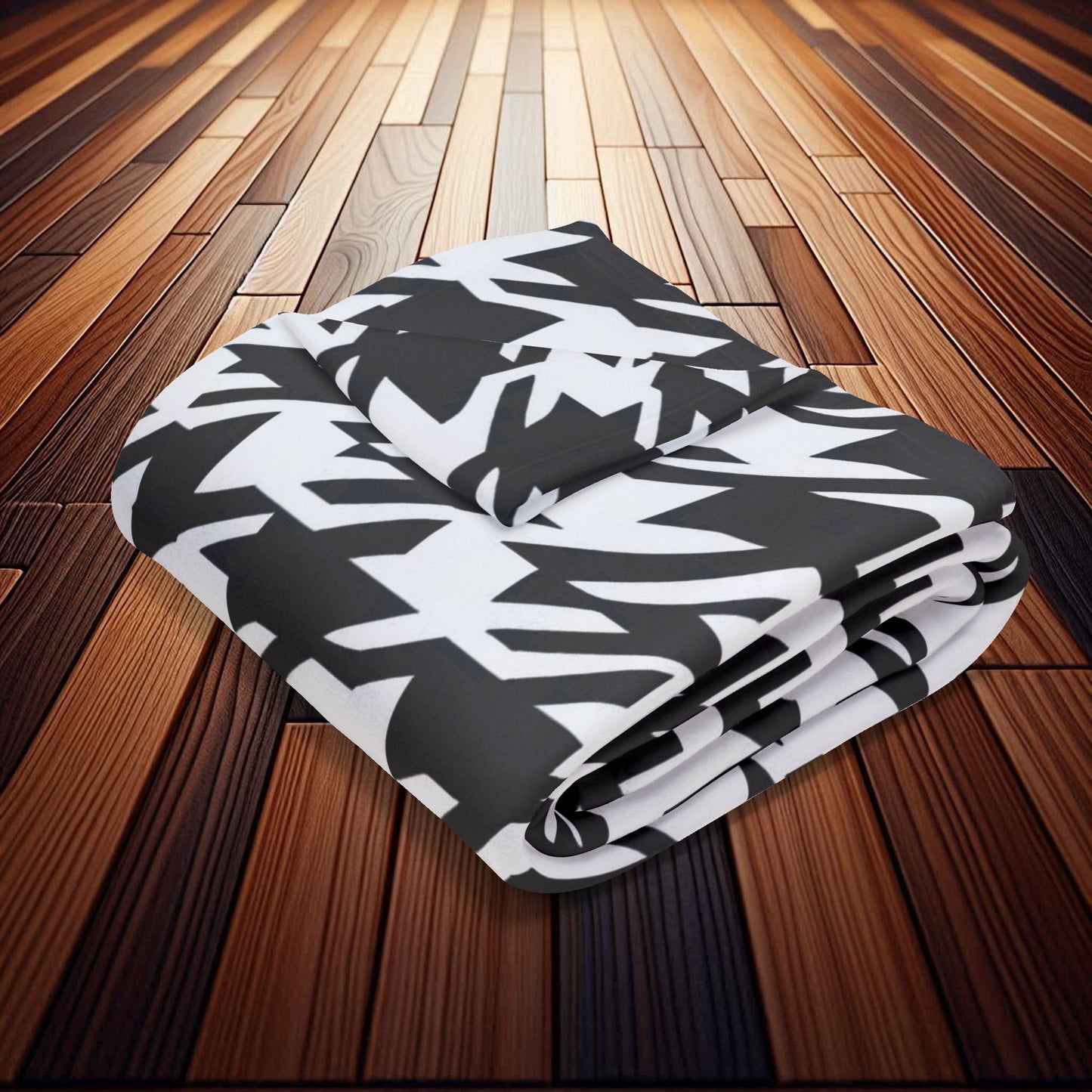 Houndstooth Pattern | Arctic Fleece Blanket